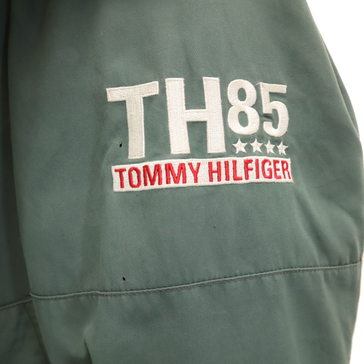 TOMMY HILFIGER トミーヒルフィガー 90s オールド ジャケット XL セージグリーン メンズ