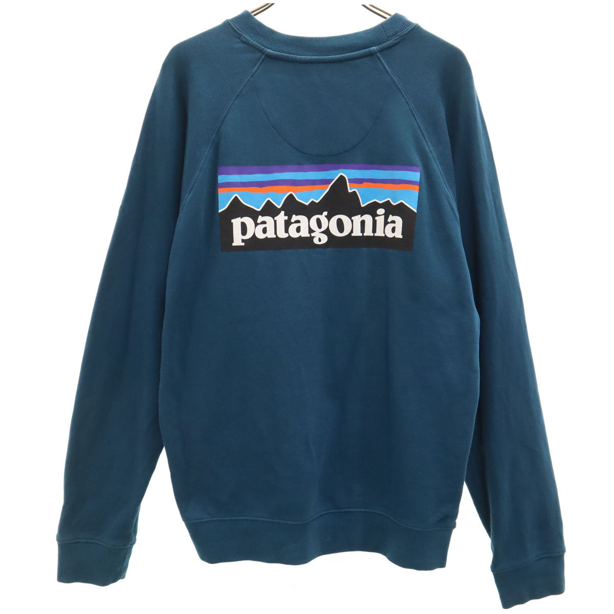 patagonia パタゴニア バックロゴ 長袖 スウェット トレーナー S 青紺 39603FA20 アウトドア メンズ