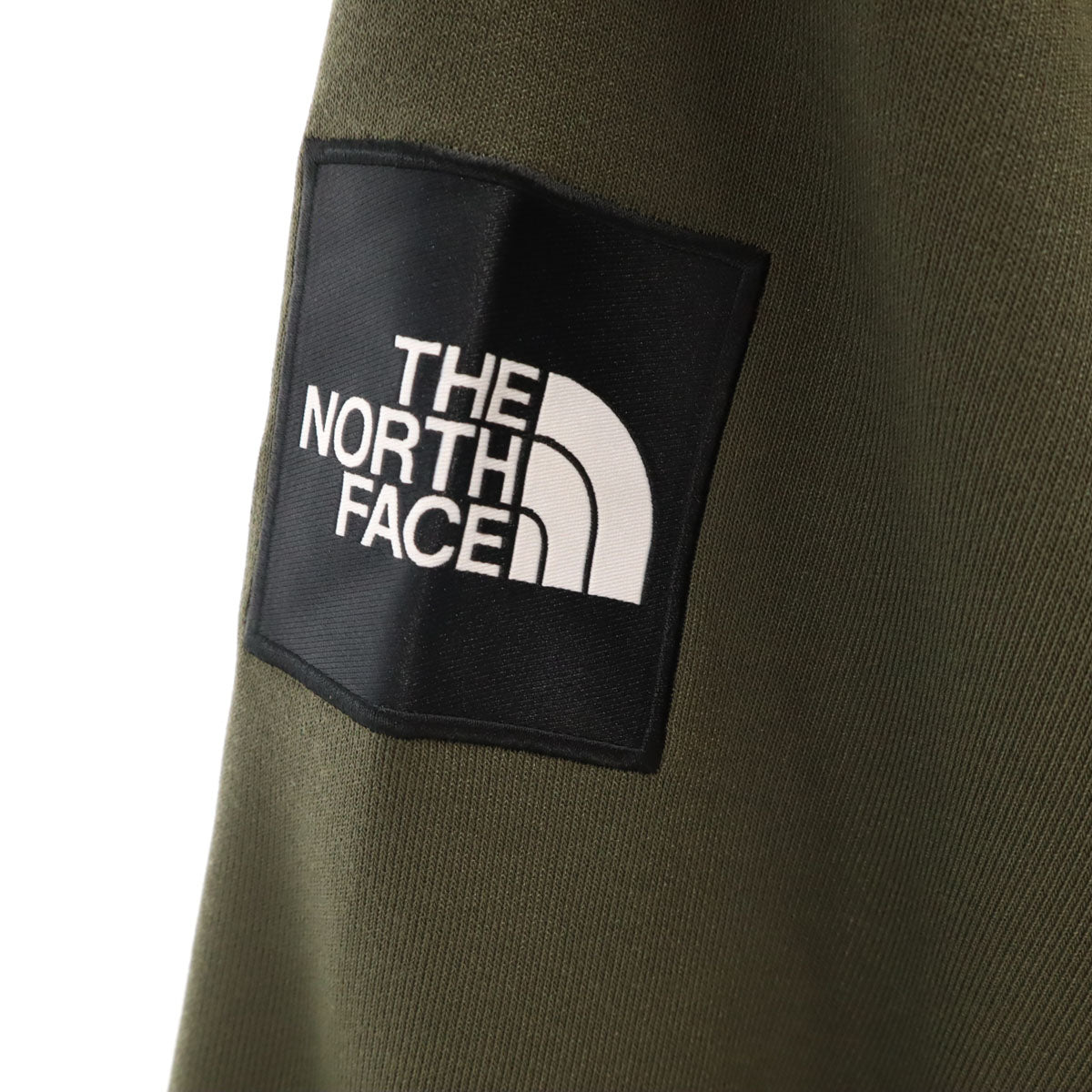 美品 THE NORTH FACE ノースフェイス 長袖 スウェット ジップパーカー L カーキ メンズ