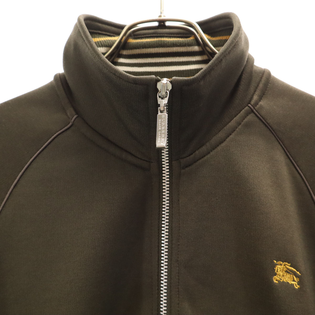 BURBERRY BLACK LABEL バーバリーブラックレーベル トラックジャケット 2 カーキ 三陽商会 メンズ