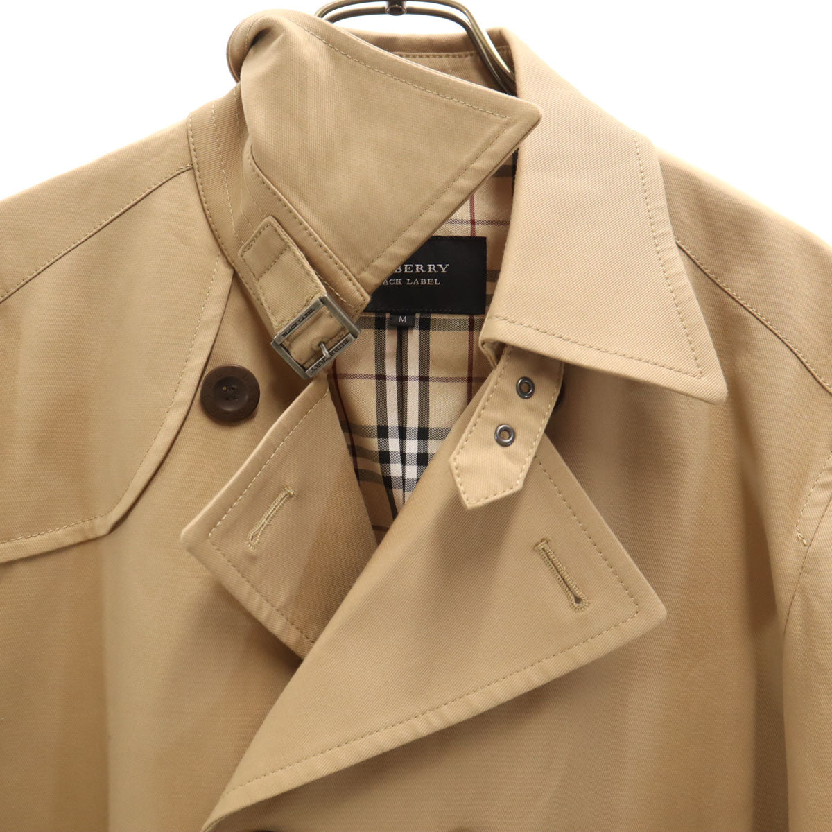 BURBERRY BLACK LABEL バーバリーブラックレーベル トレンチ ジャケット M ベージュ 三陽商会 メンズ