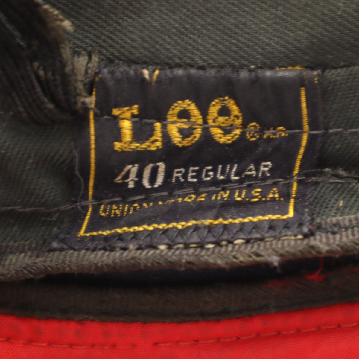 Lee リー 70s USA製 ヴィンテージ ブルゾン 40 チャコールグレー TALONジップ ジャケット ライナー付き メンズ