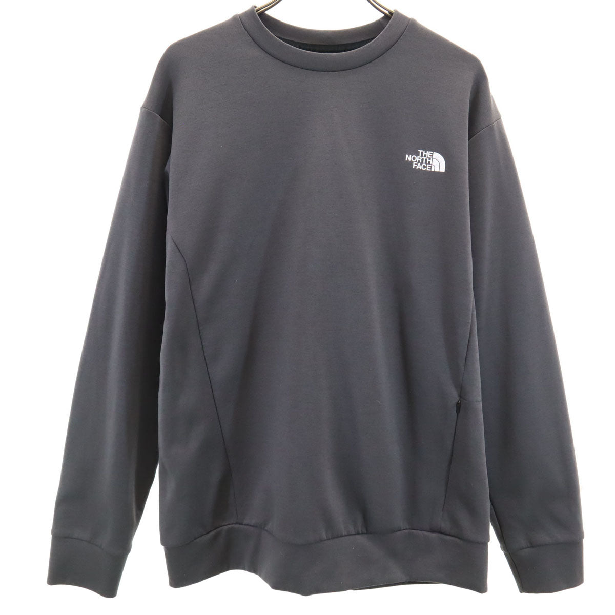 THE NORTH FACE ノースフェイス 長袖 スウェット トレーナー M グレー ロンT NT32496 薄手 メンズ