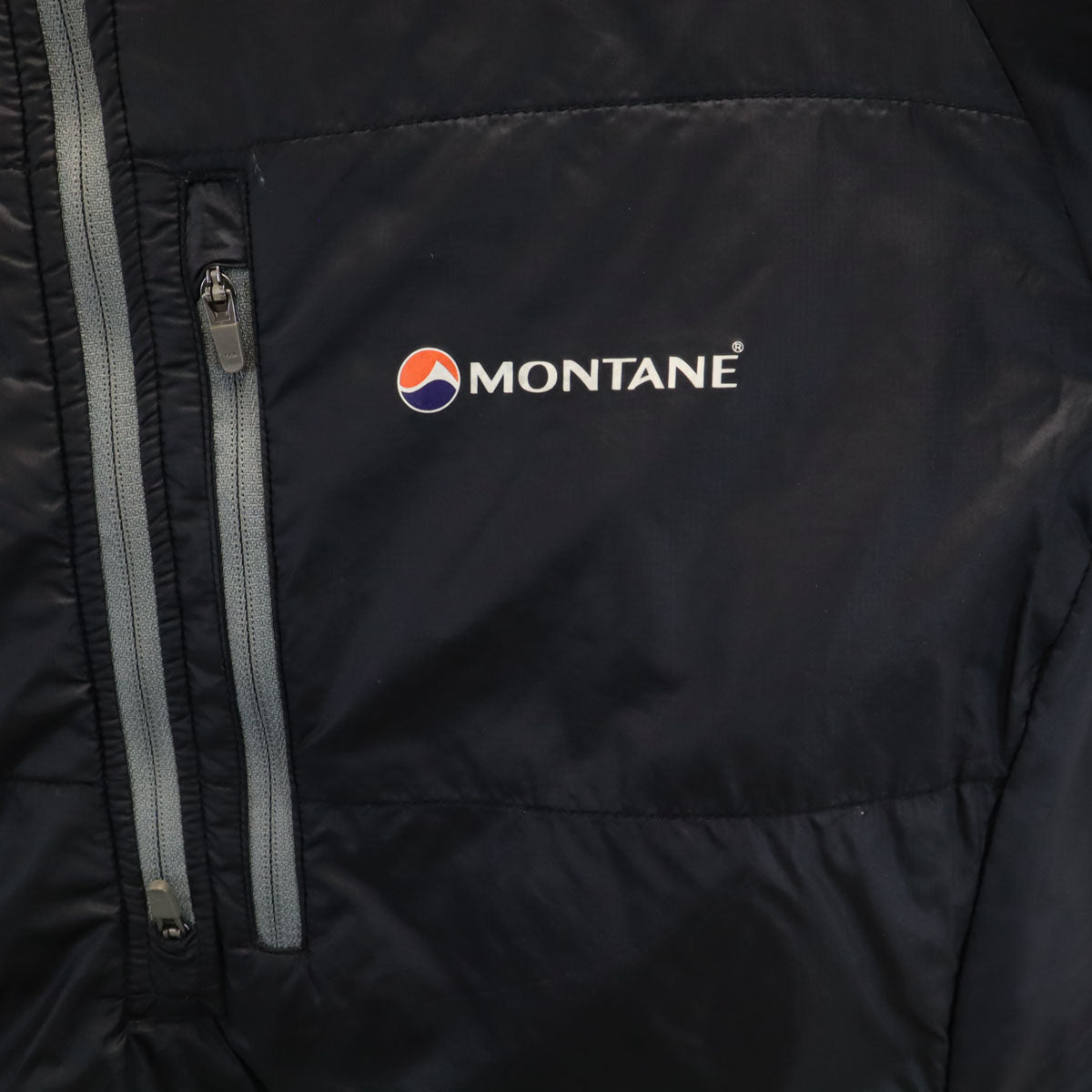 MONTANE モンテイン ハーフジップ 中綿ジャケット M ブラック プルオーバー アウトドア メンズ