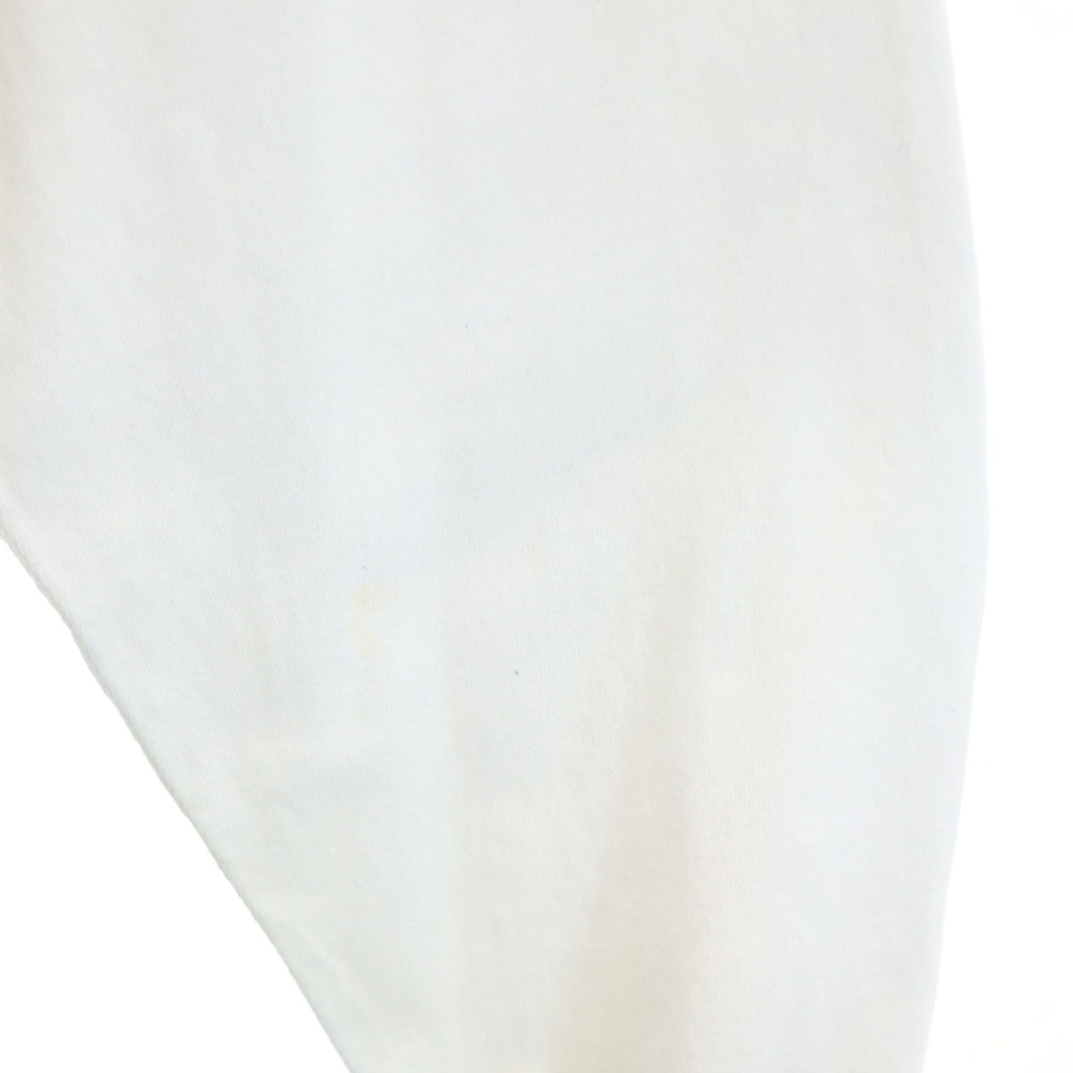 9090 ナインティナインティ バックプリント 長袖 Tシャツ M ホワイト ロンT メンズ