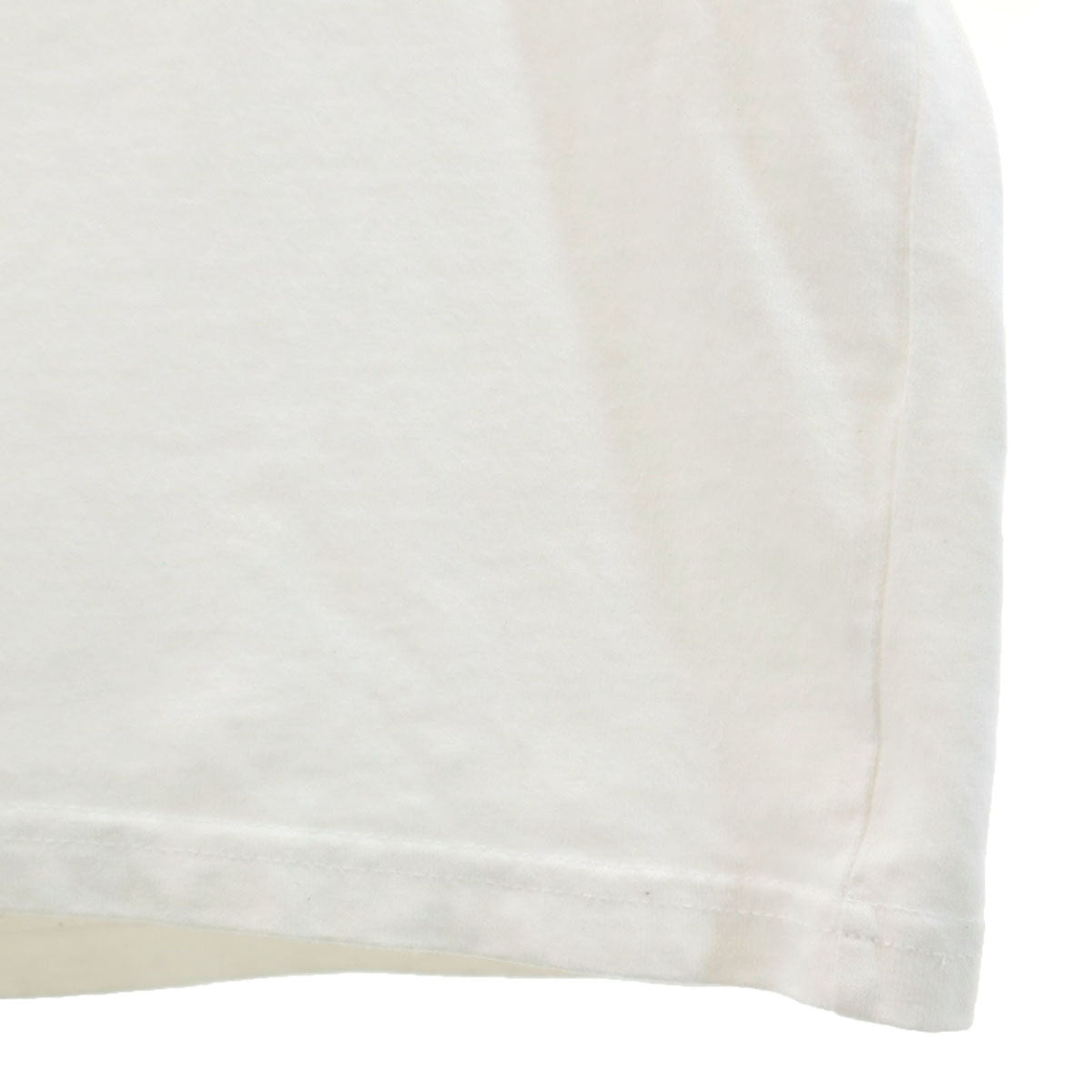 9090 ナインティナインティ バックプリント 長袖 Tシャツ M ホワイト ロンT メンズ