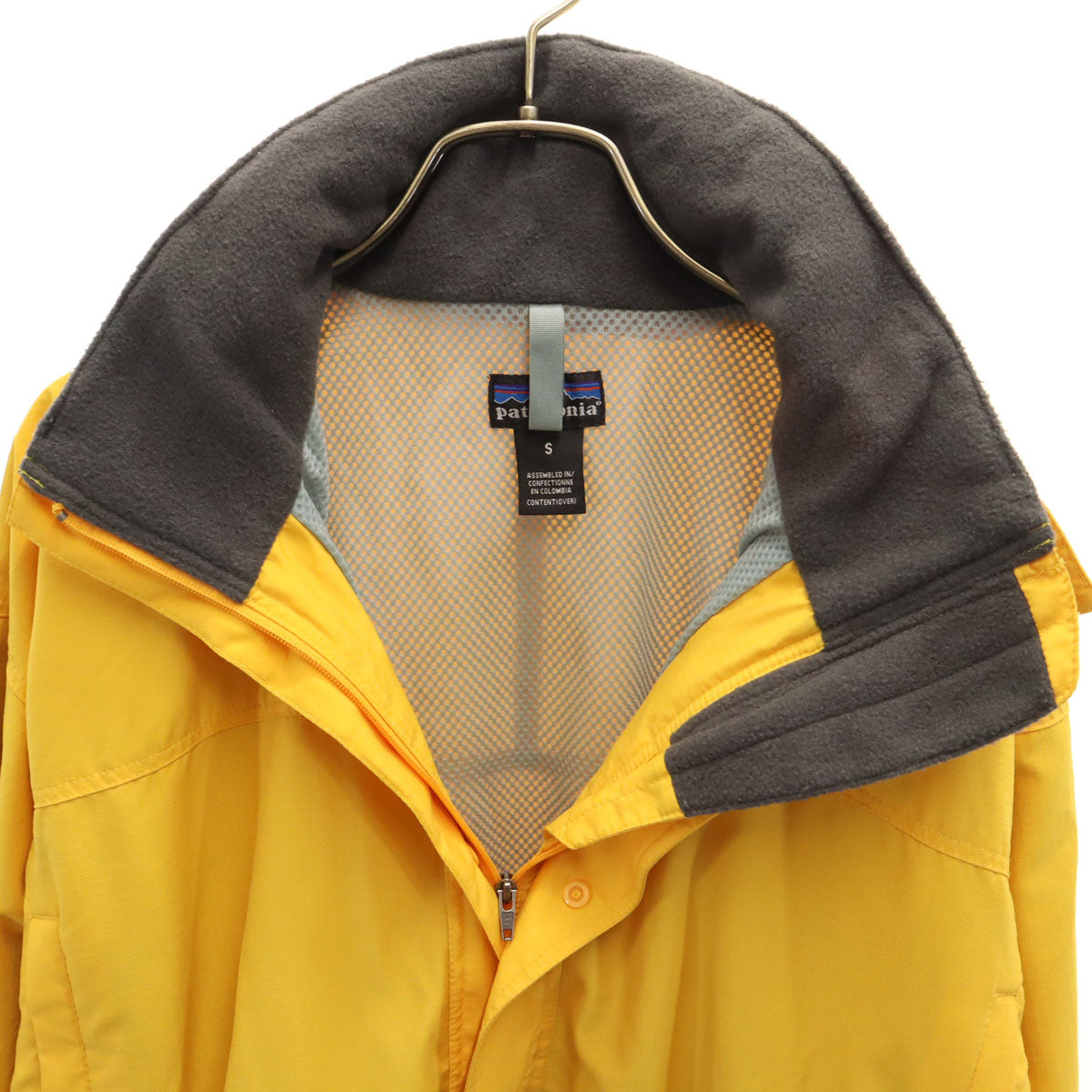 patagonia パタゴニア 90s オールド マウンテンパーカー S イエロー 83123 アウトドア ジャケット メンズ