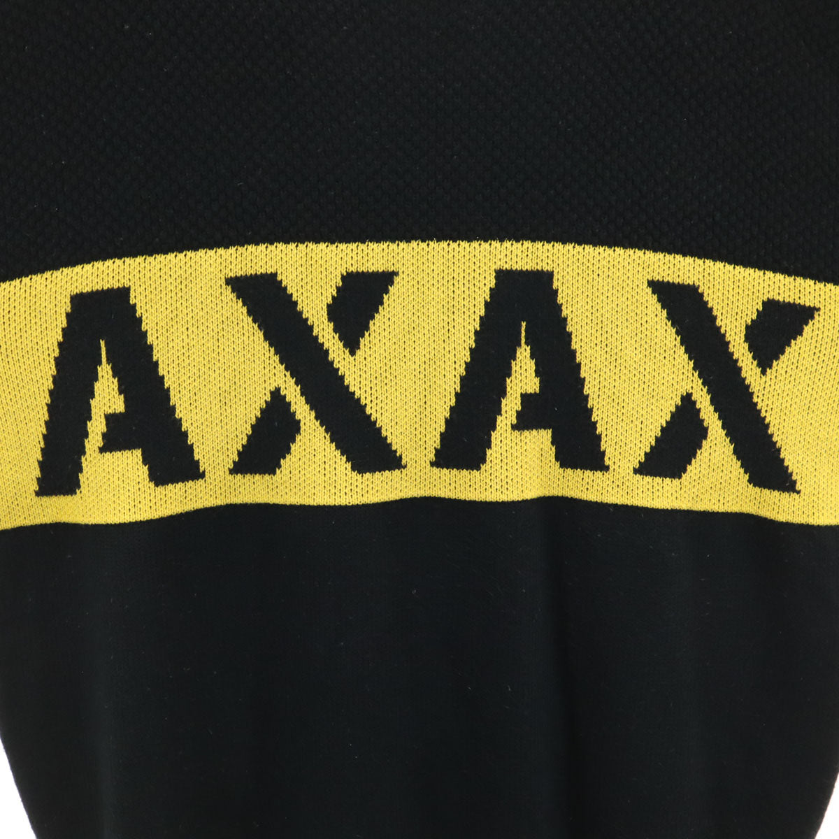 ARMANI EXCHANGE アルマーニエクスチェンジ 長袖 セーター XXL ブラック ニット メンズ