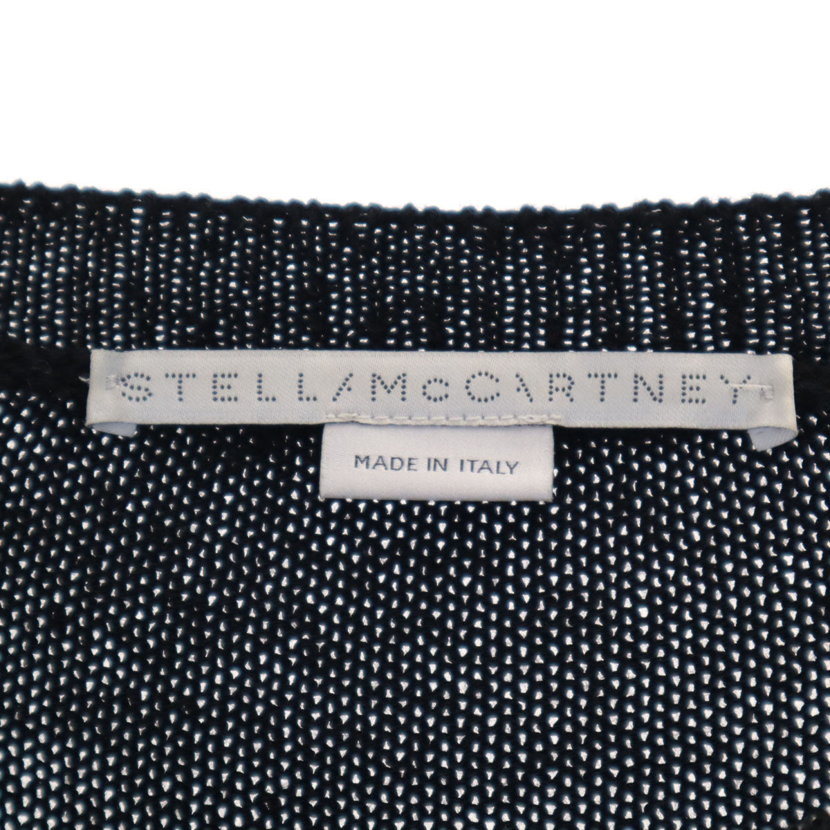 Stella McCartney ステラマッカートニー イタリア製 長袖 ニット S ブラック セーター レディース