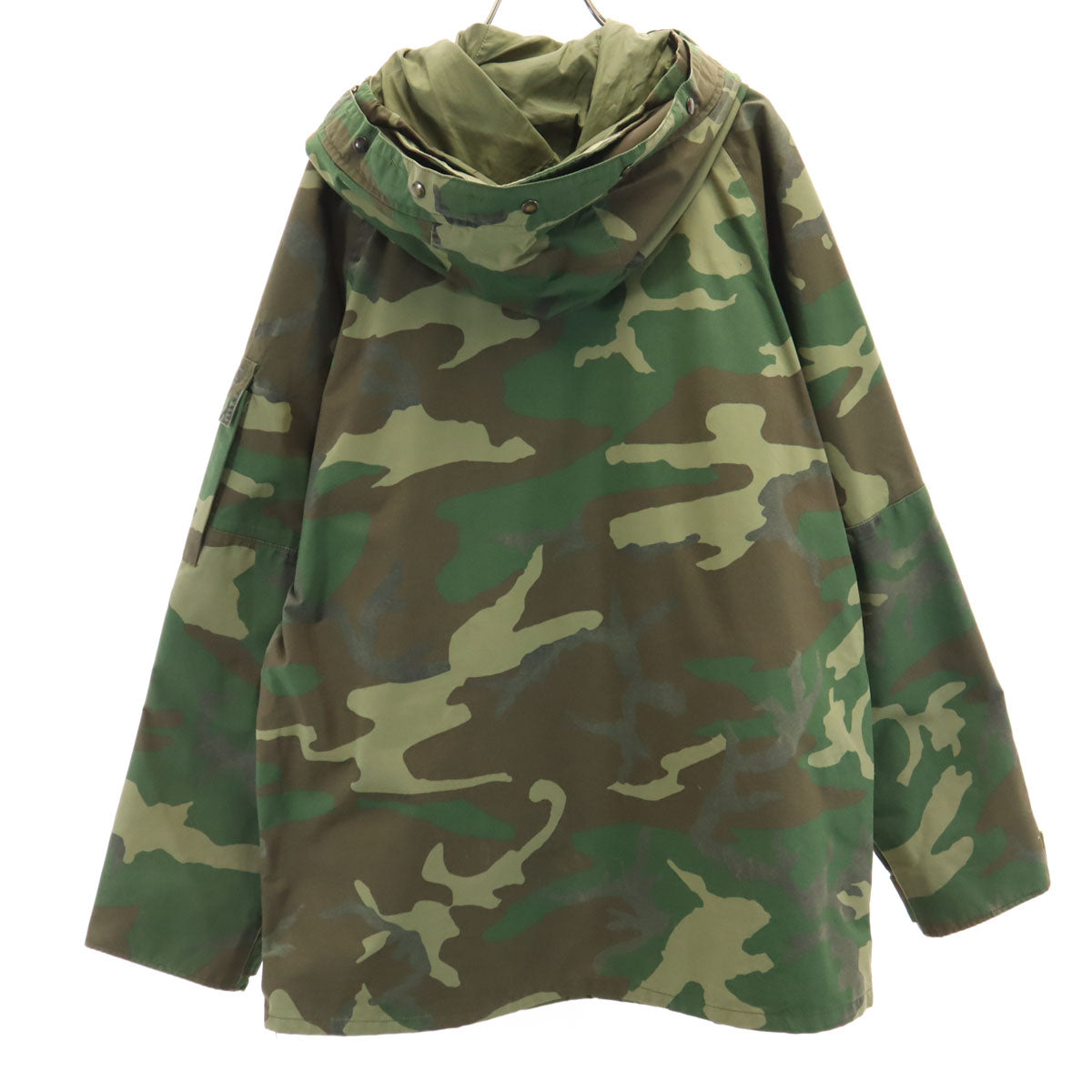US ARMY アメリカ軍 90s オールド ゴアテックス カモフラ柄 COLD WEATHER PARKA フィールドジャケット L カーキ ミリタリー 迷彩 メンズ