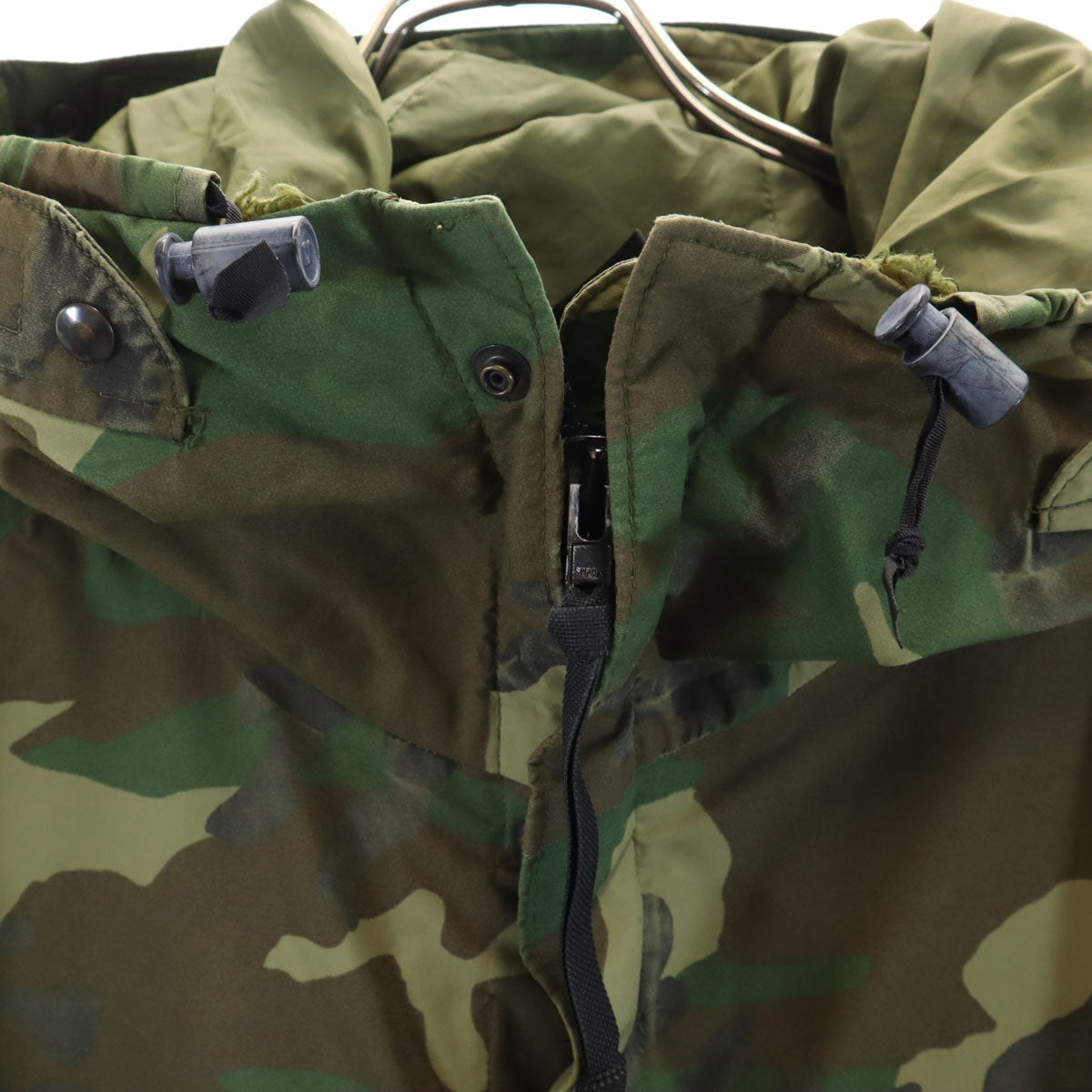 US ARMY アメリカ軍 90s オールド ゴアテックス カモフラ柄 COLD WEATHER PARKA フィールドジャケット L カーキ ミリタリー 迷彩 メンズ