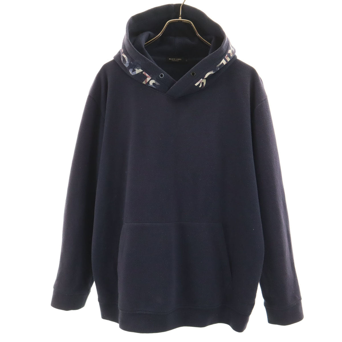 BLACK LABEL CRESTBRIDGE ブラックレーベルクレストブリッジ 長袖 スウェットパーカー LL ネイビー メンズ
