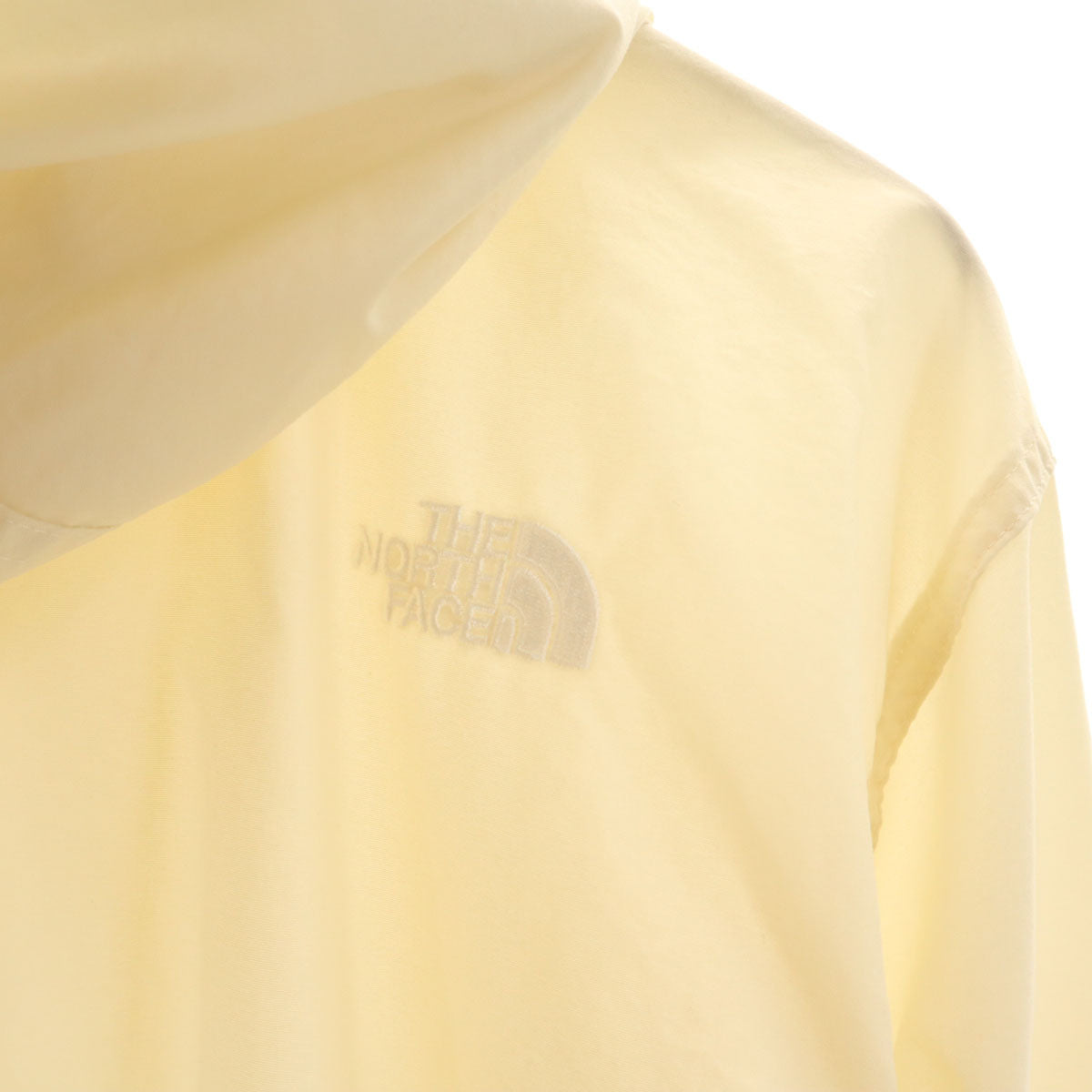 THE NORTH FACE ノースフェイス コンパクト アノラックパーカー M 生成り NP21735 アウトドア 収納袋付き メンズ
