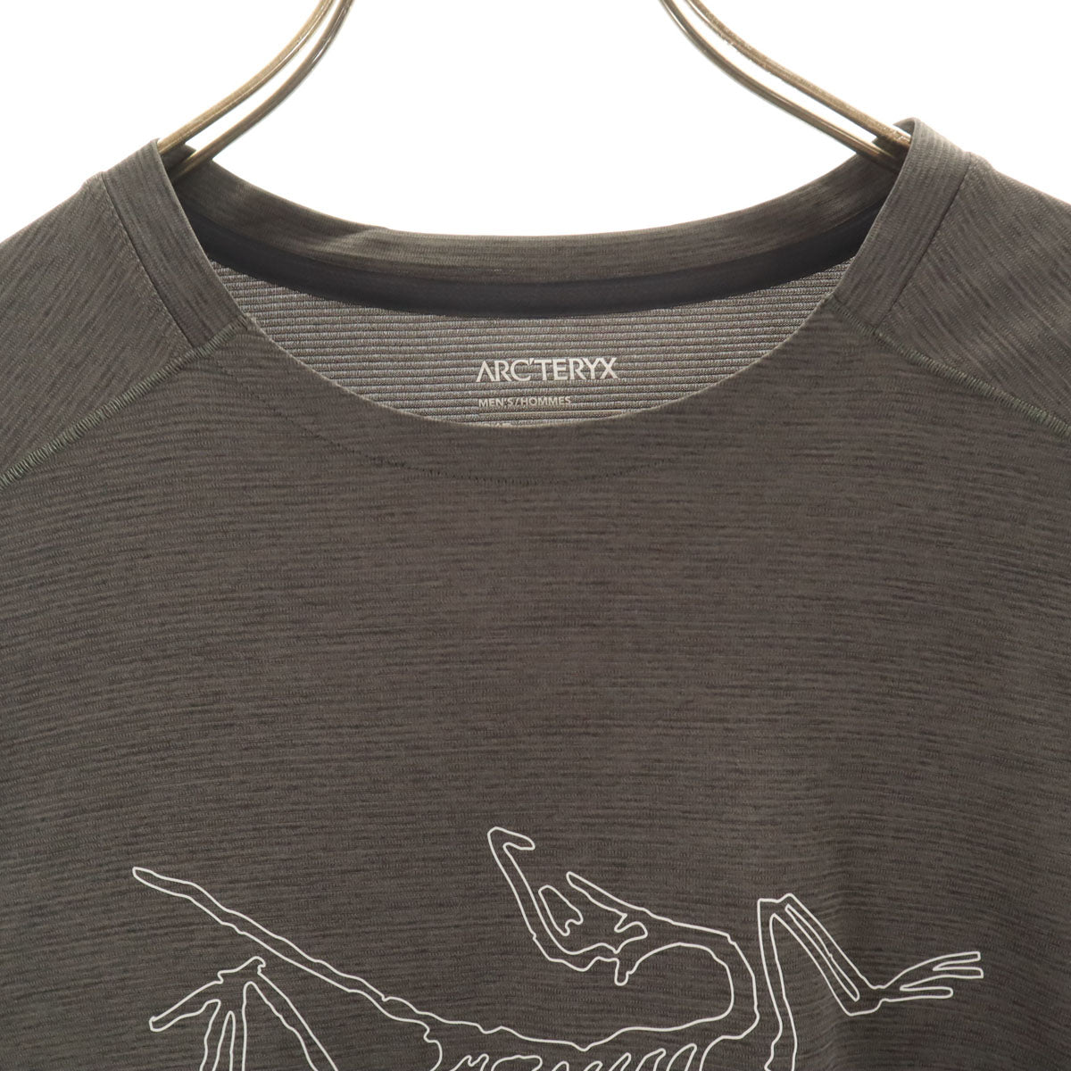 ARC'TERYX アークテリクス 長袖 コーマック Tシャツ S チャコールグレー ロンT アウトドア メンズ