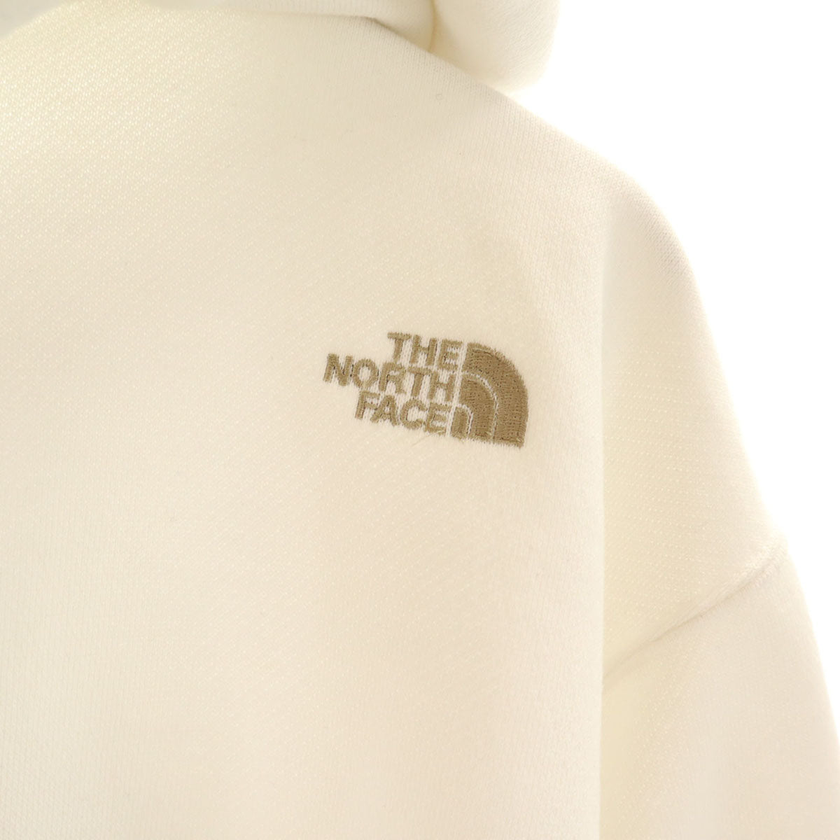THE NORTH FACE ノースフェイス 長袖 ブレイブ スウェットパーカー L ホワイト NTW62161 アウトドア 裏起毛 レディース