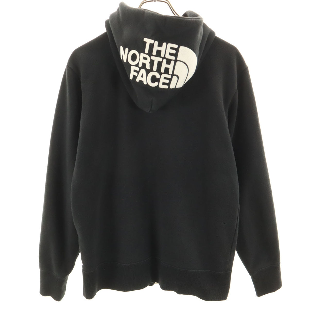 THE NORTH FACE ノースフェイス 長袖 リアビュー スウェット ジップパーカー S ブラック NT12442 アウトドア メンズ