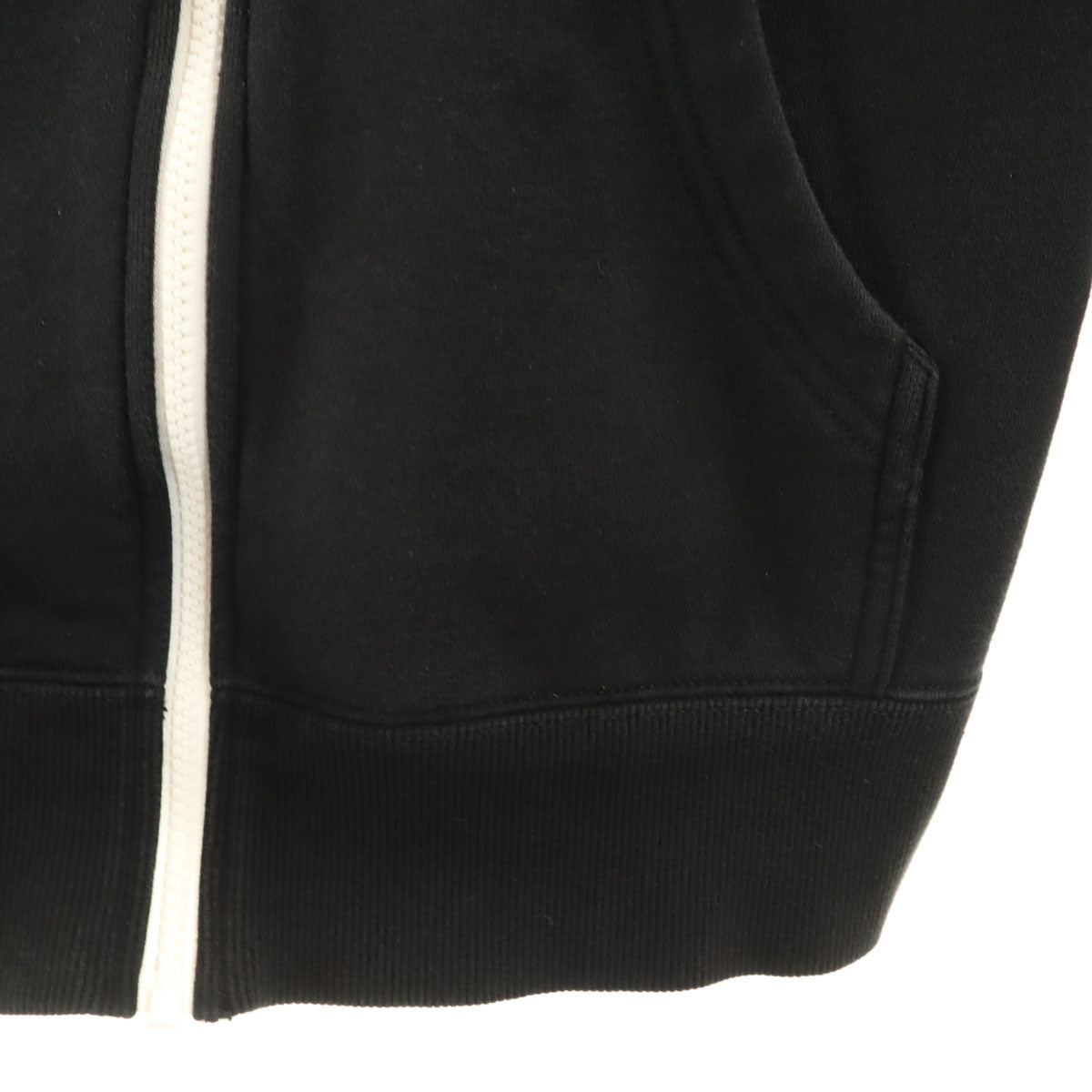 THE NORTH FACE ノースフェイス 長袖 リアビュー スウェット ジップパーカー S ブラック NT12442 アウトドア メンズ