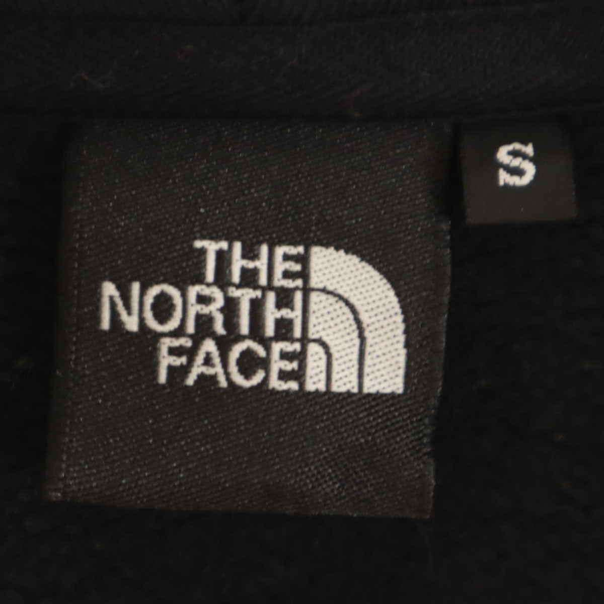 THE NORTH FACE ノースフェイス 長袖 リアビュー スウェット ジップパーカー S ブラック NT12442 アウトドア メンズ