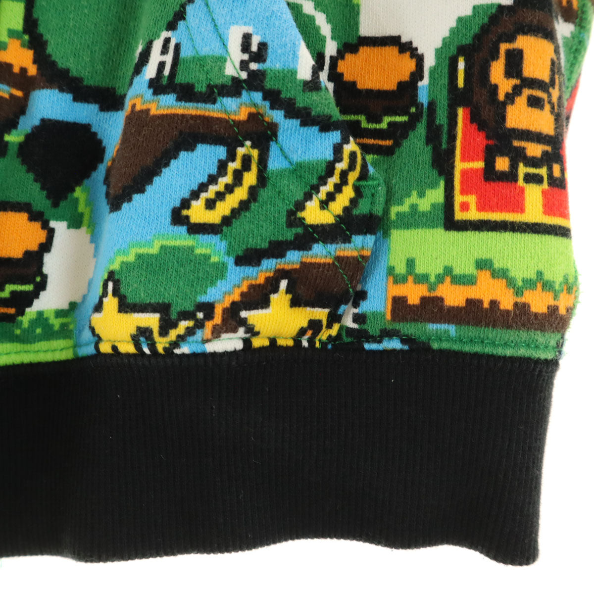 BAPE KIDS ベイプキッズ 長袖 スウェット ジップパーカー 100 水色 アベイシングエイプ キッズ