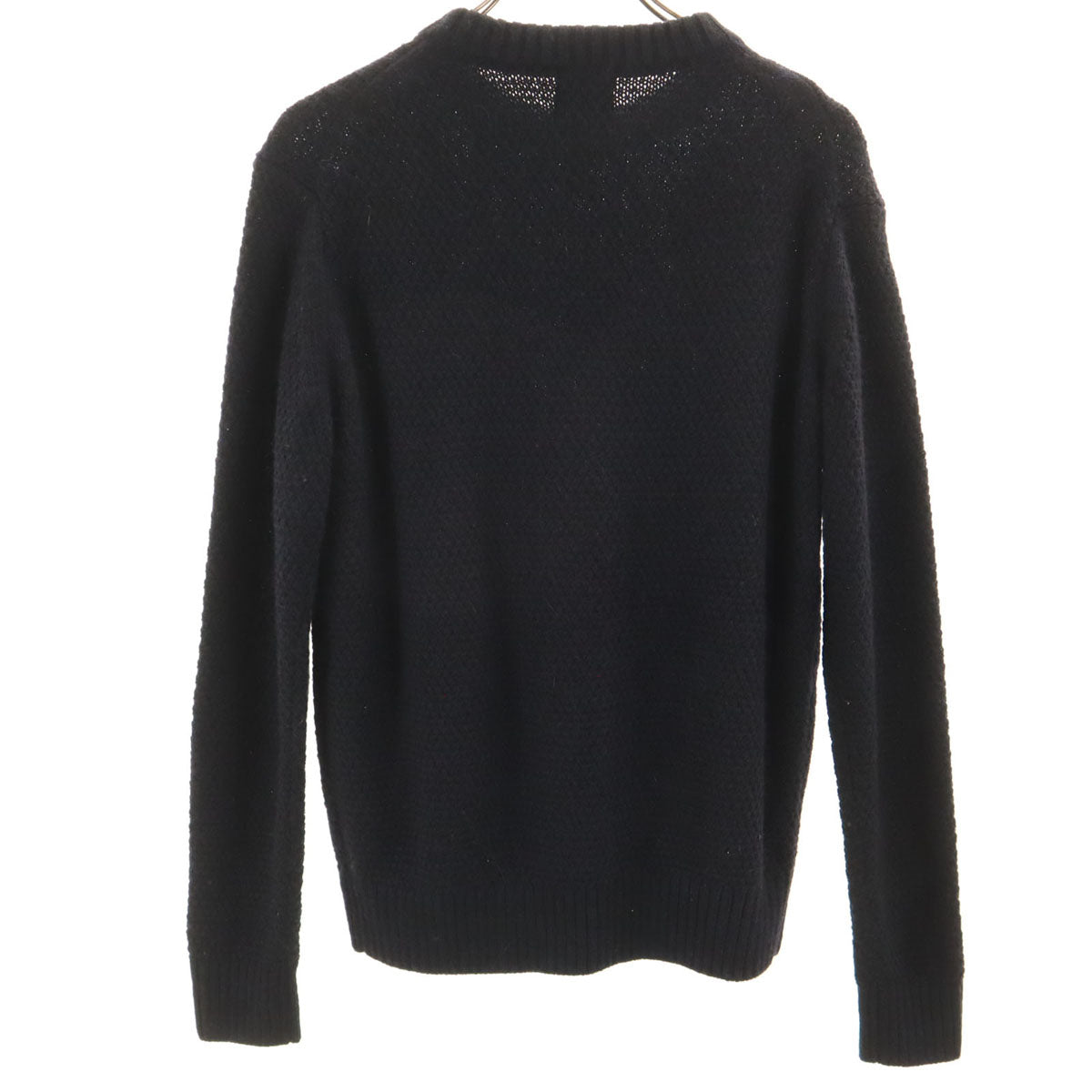 MACKINTOSH PHILOSOPHY マッキントッシュフィロソフィー 長袖 アラン セーター 38 ネイビー ニット レディース
