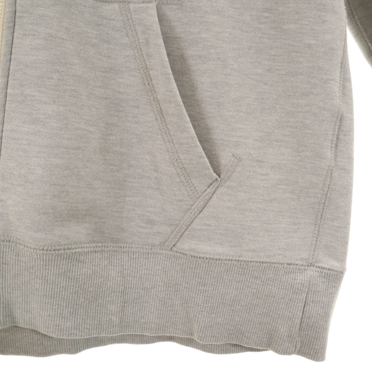 THE NORTH FACE ノースフェイス 長袖 コーデュラ スウェット ジップパーカー M グレー NT11753 アウトドア メンズ