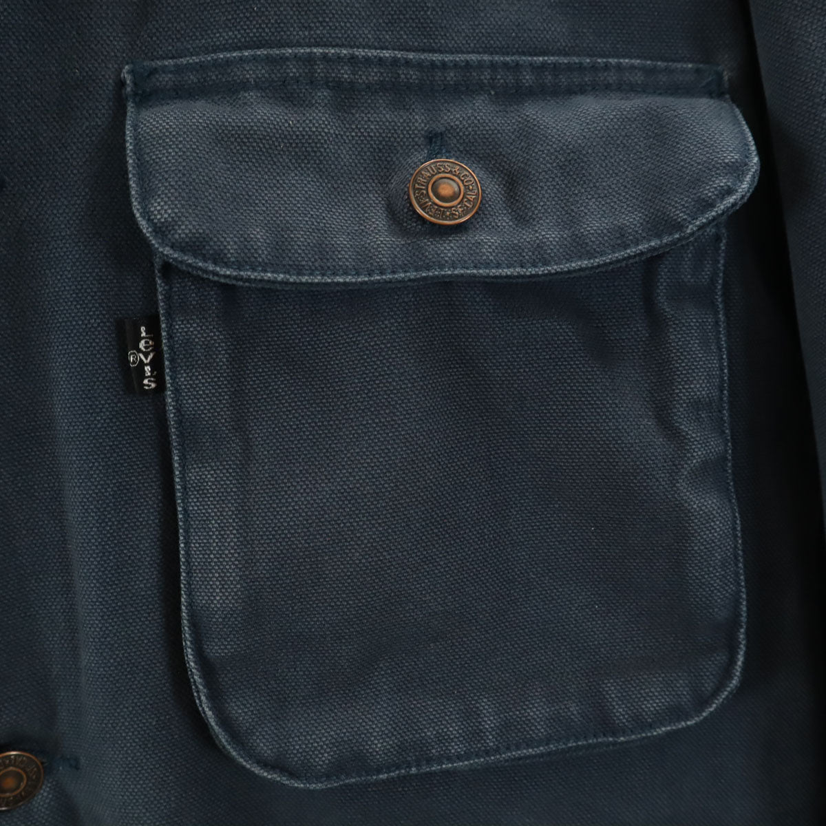 Levi's リーバイス 72627 3217 カバーオール S ネイビー メンズ