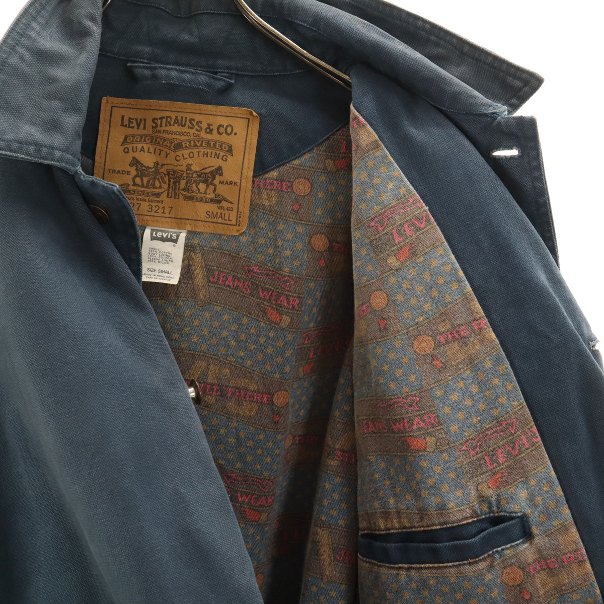 Levi's リーバイス 72627 3217 カバーオール S ネイビー メンズ