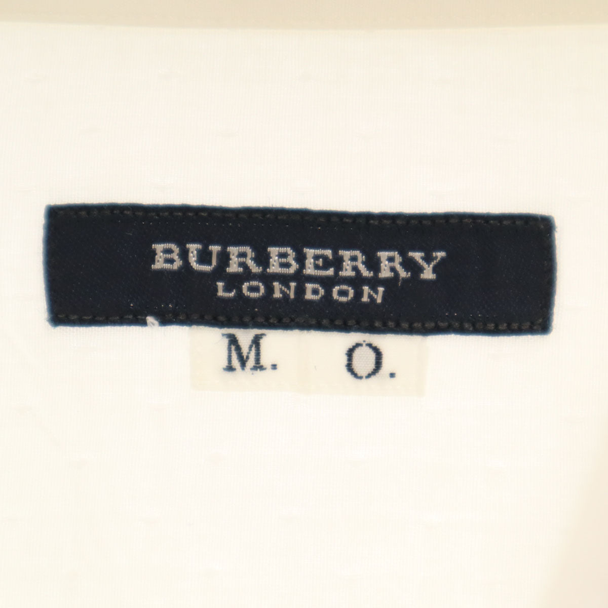 BURBERRY LONDON バーバリーロンドン 日本製 長袖 ボタンダウンシャツ ホワイト メンズ