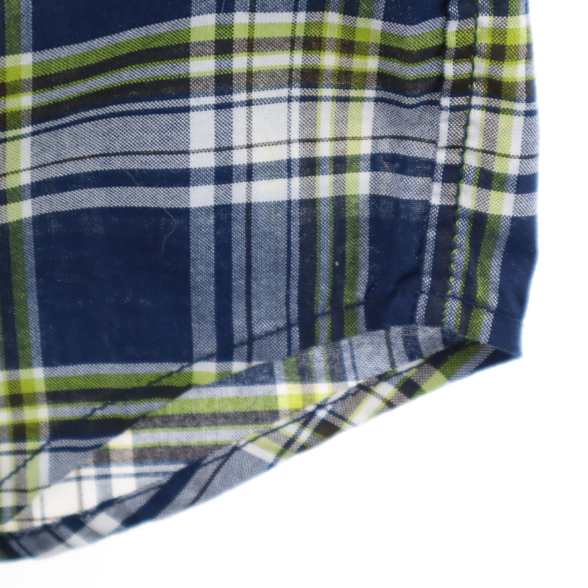 THE NORTH FACE ノースフェイス チェック柄 長袖 シャツ S ネイビー NR11606 アウトドア メンズ