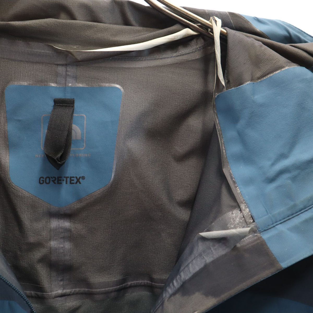THE NORTH FACE ノースフェイス クライム ライト レインジャケット M コズミックブルー NP11503 アウトドア 収納袋付き メンズ