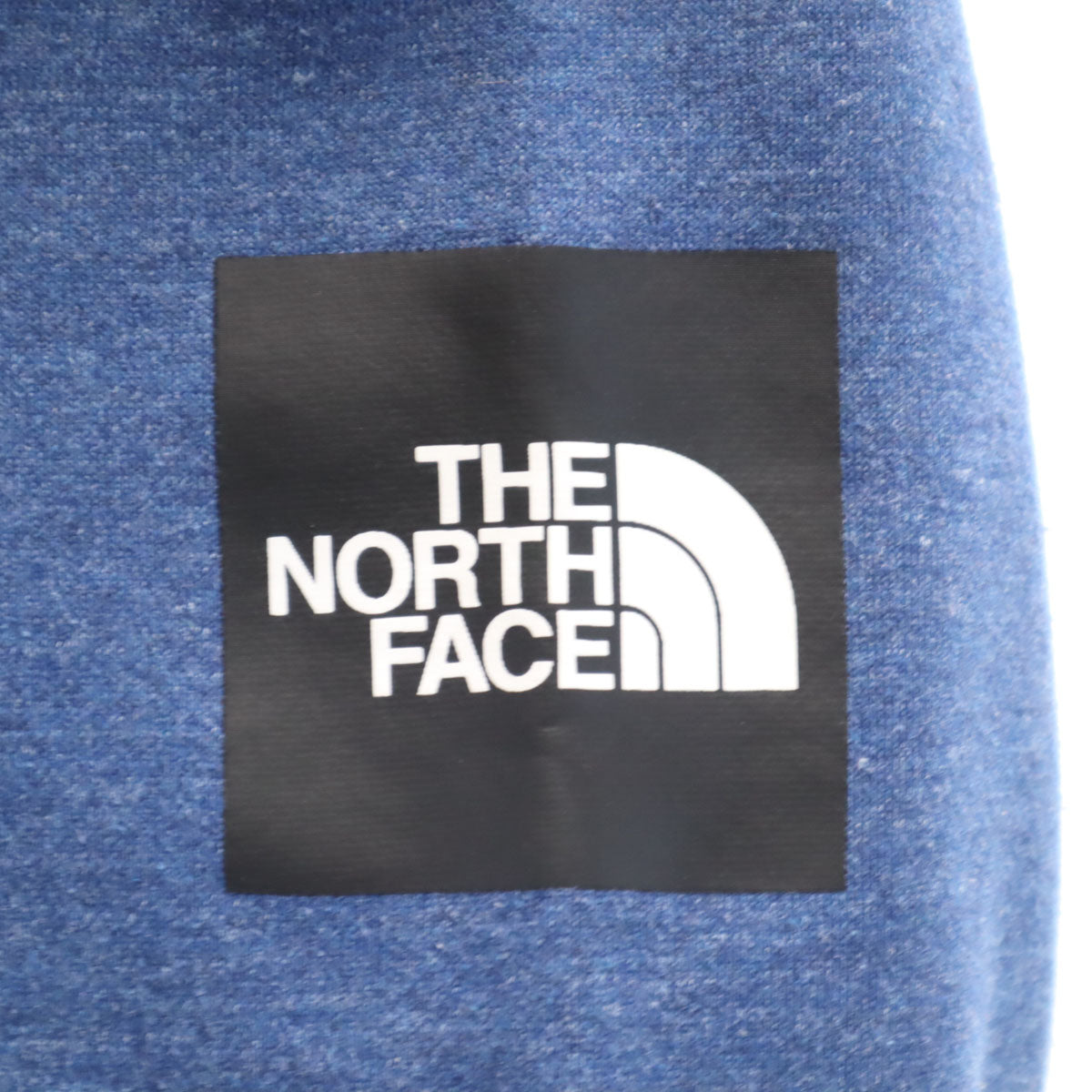 THE NORTH FACE ノースフェイス スクエアロゴ 長袖 スウェット トレーナー XL 青紺系 NT61931 アウトドア 裏起毛 メンズ