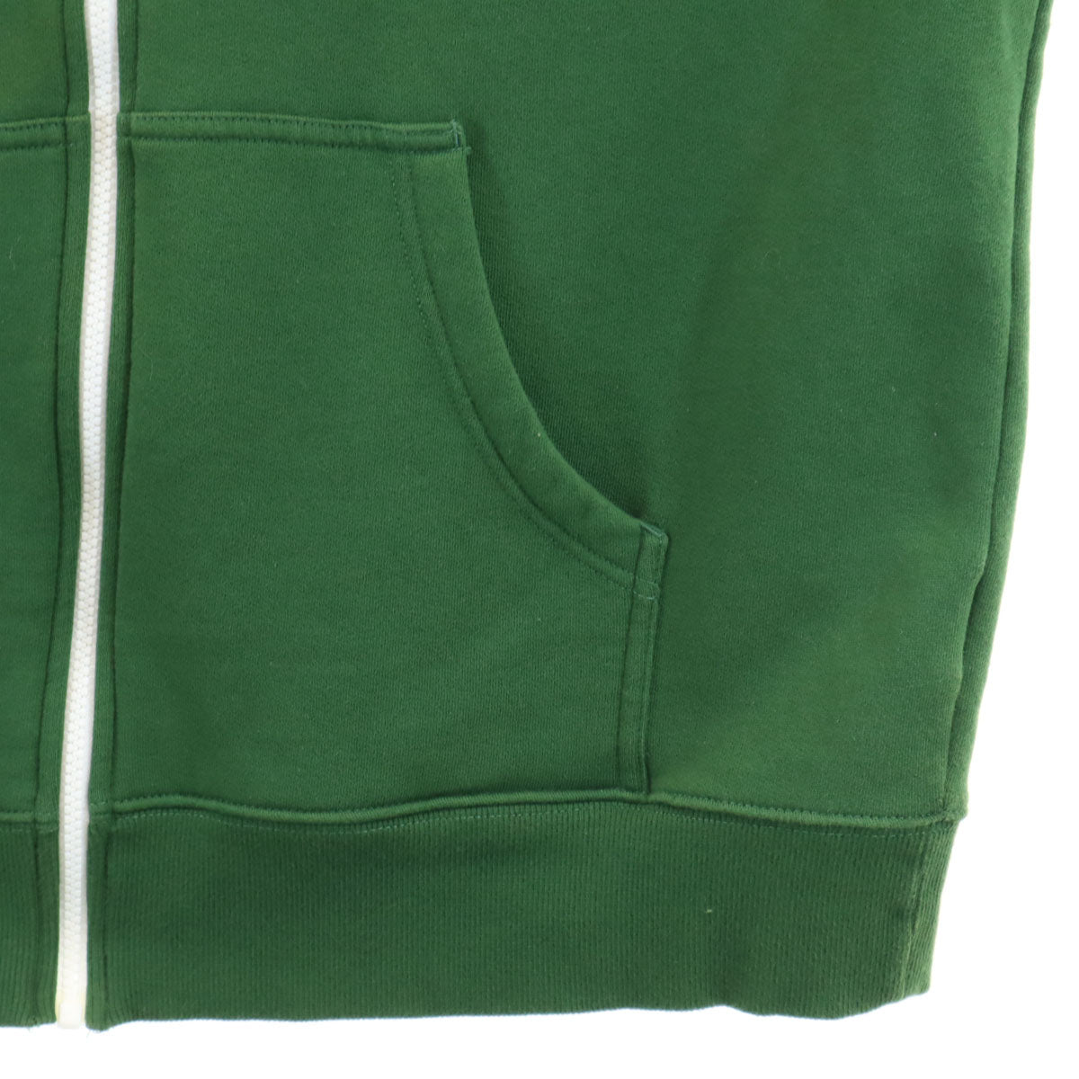 THE NORTH FACE ノースフェイス 長袖 リアビュー スウェット ジップパーカー XL グリーン系 NT11530 アウトドア 裏起毛 メンズ