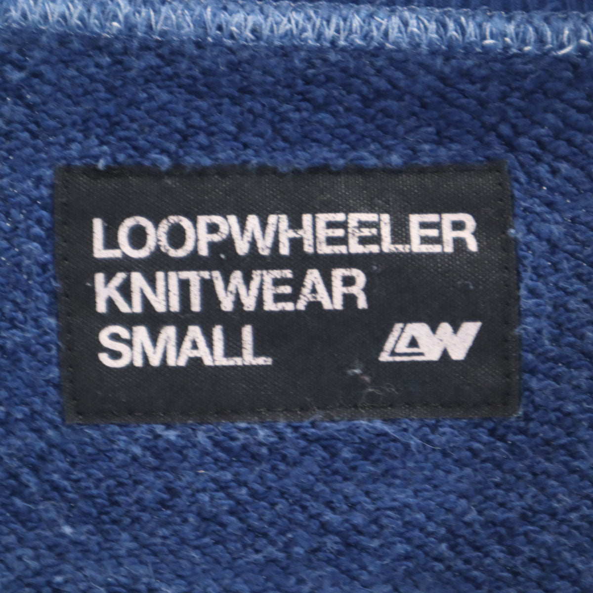 LOOPWHEELER ループウィラー 日本製 長袖 スウェット トレーナー S ネイビー メンズ