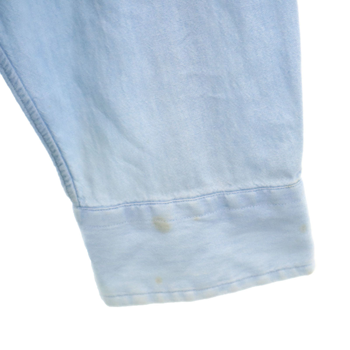 RALPH LAUREN ラルフローレン 90s オールド 長袖 コットンシャツ L ブルー BIG SHIRT メンズ