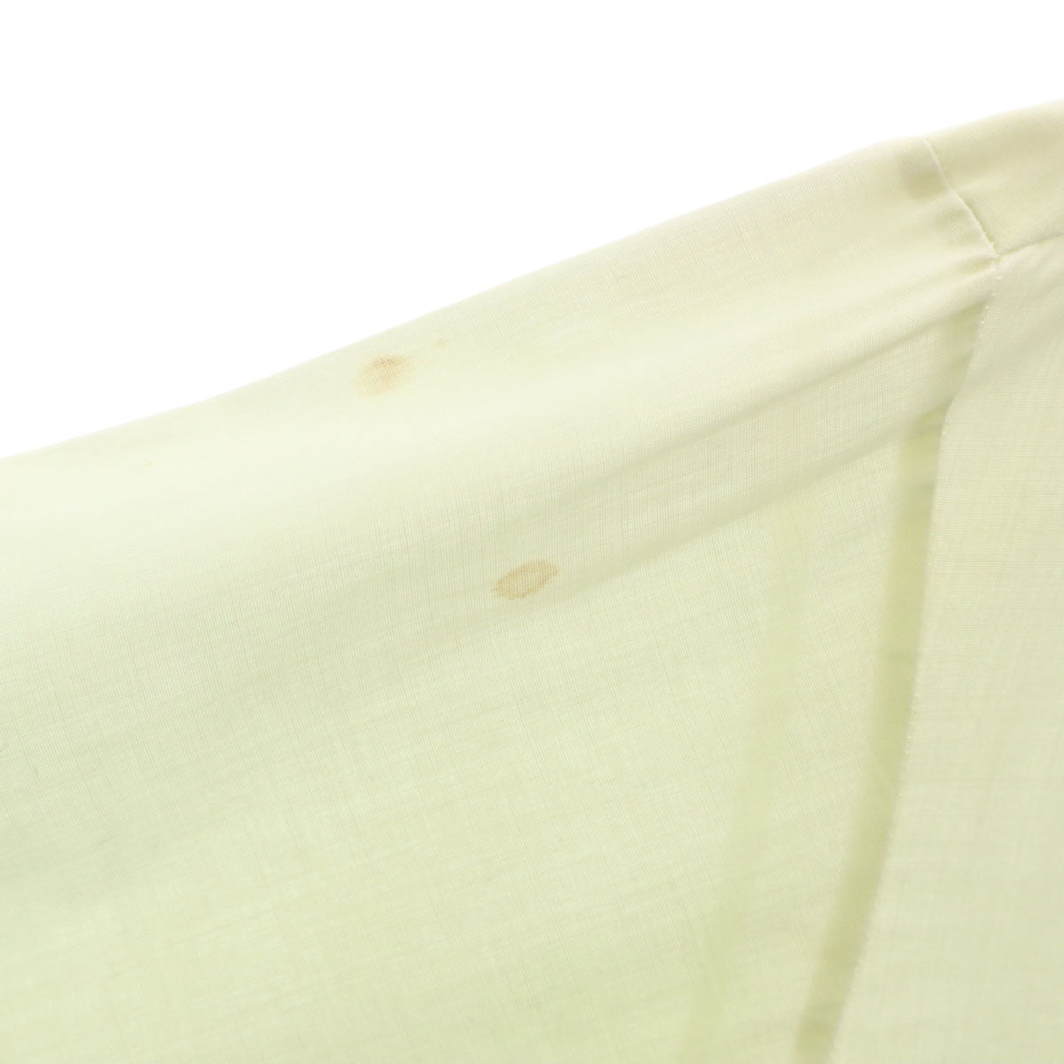 TOWNCRAFT タウンクラフト 70s ヴィンテージ 衿芯 長袖 シャツ L ライトグリーン JCpenney メンズ