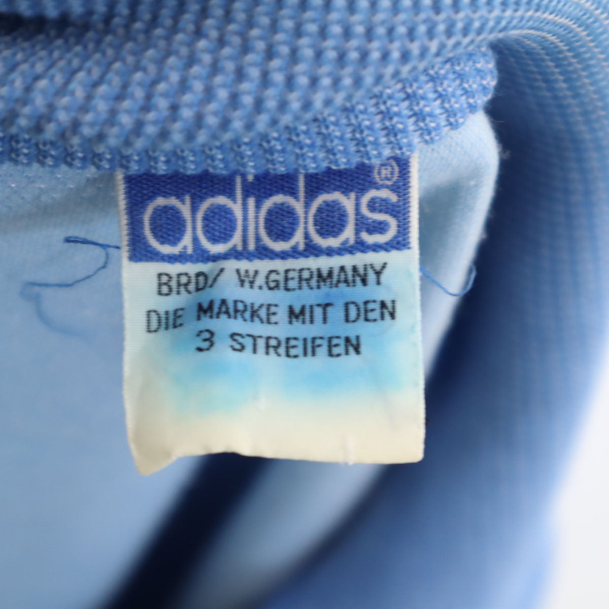 adidas アディダス 70s 西ドイツタグ ヴィンテージ デサント トラックジャケット L ブルー系 メンズ