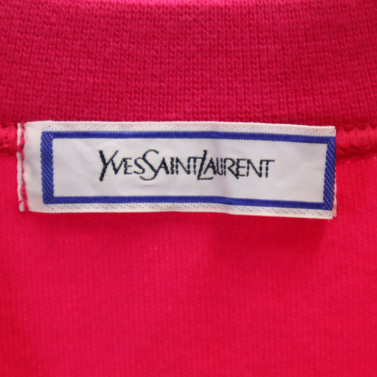 YVES SAINT LAURENT イヴサンローラン 90s オールド 長袖 スウェット トレーナー M ピンク レディース