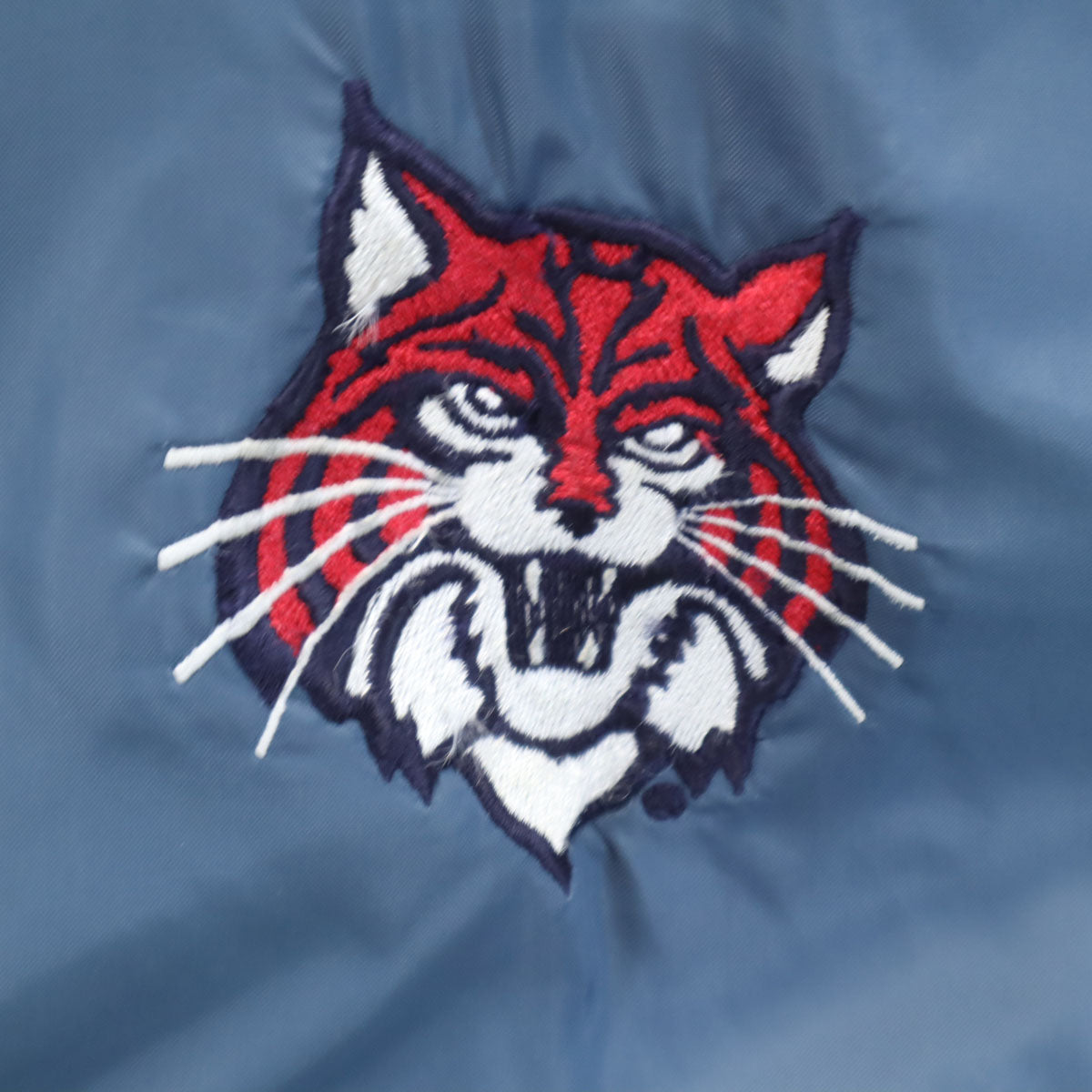 LEGENDS 80s 90s オールド USA製 ワンポイントワッペン スタジャン ネイビー メンズ