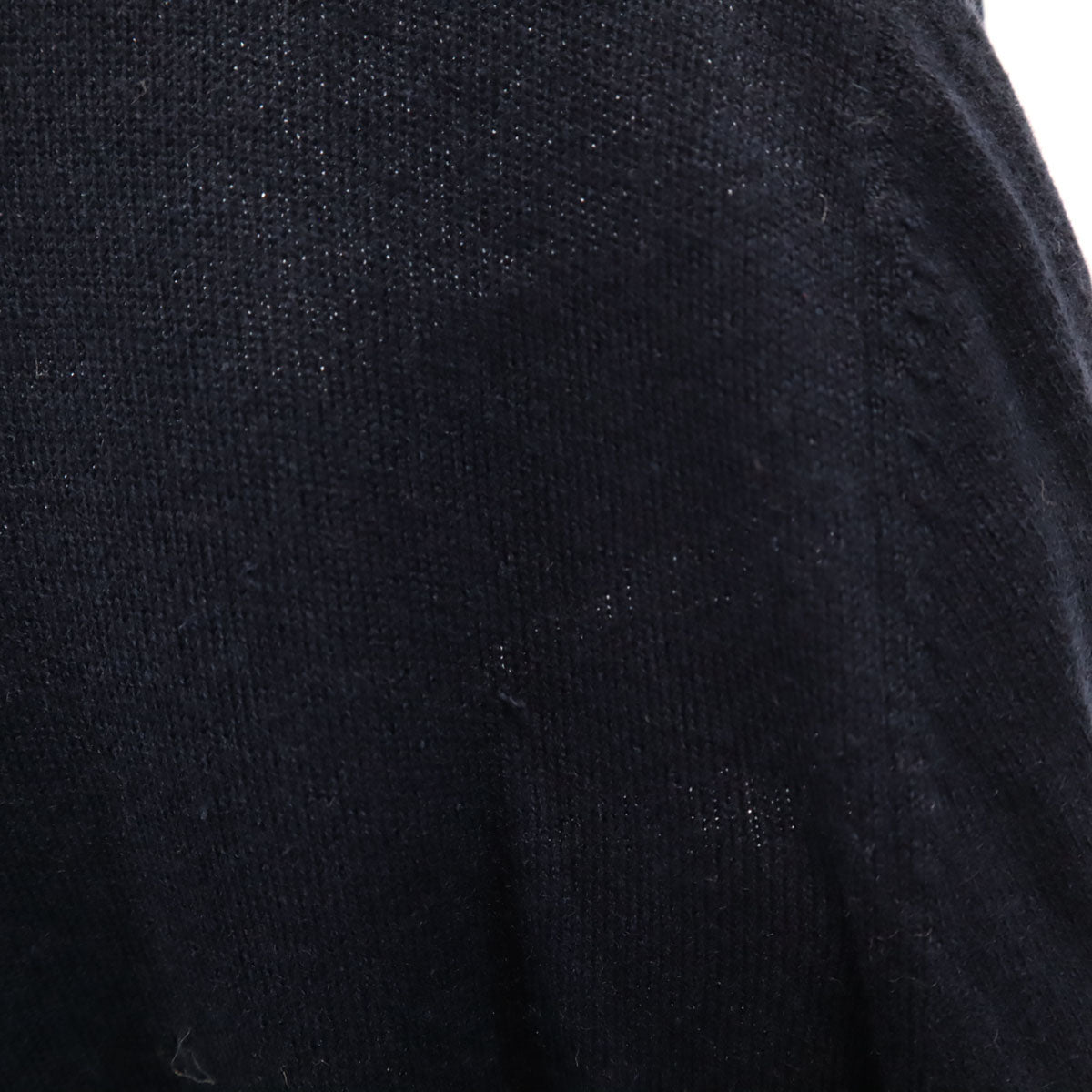 ARMANI COLLEZIONI アルマーニコレッツォーニ シルクブレンド 長袖 ニット 48 ブラック メンズ