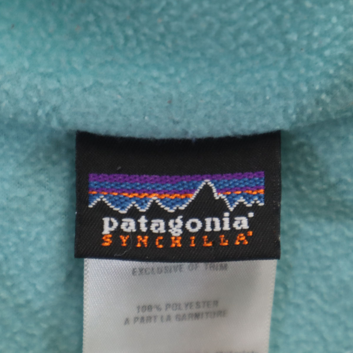 patagonia パタゴニア フリースジャケット M 10 水色 65660F9 アウトドア キッズ