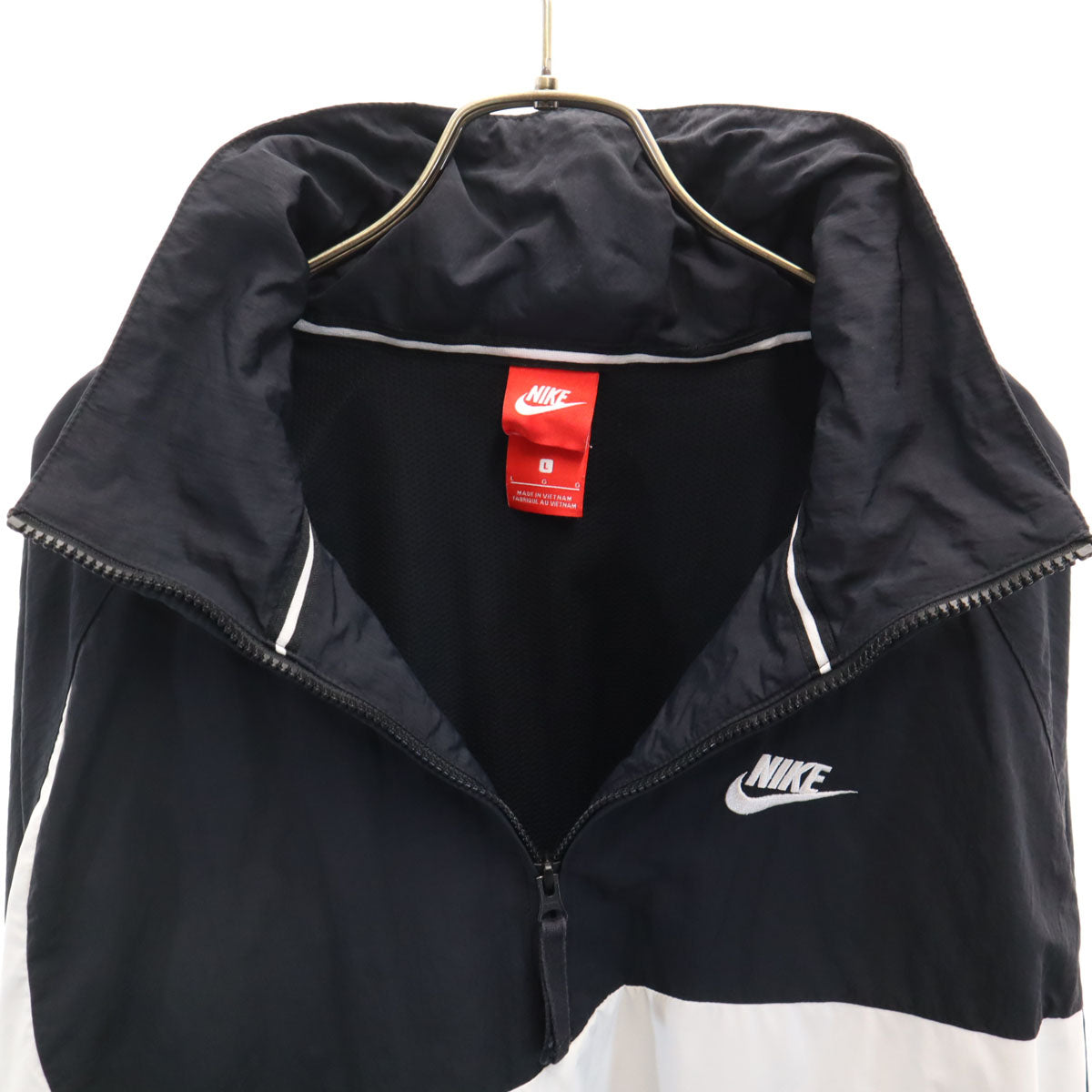 NIKE ナイキ ナイロンジャケット L ブラック メンズ