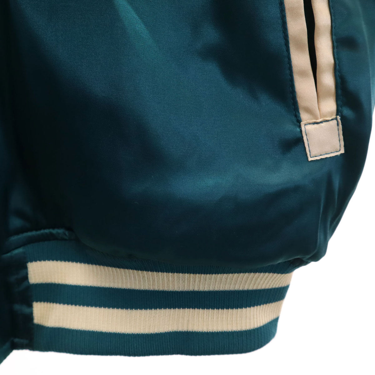 STRUGGLE FAMILY ストラグルファミリー U.S.NAVY リバーシブル スカジャン XL グリーン メンズ