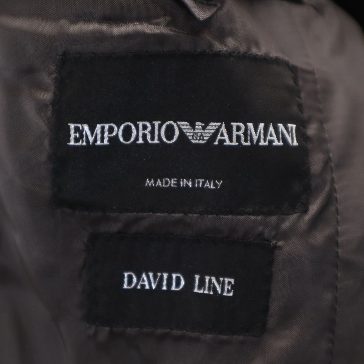 Emporio Armani エンポリオアルマーニ テーラードジャケット 44 グレー メンズ