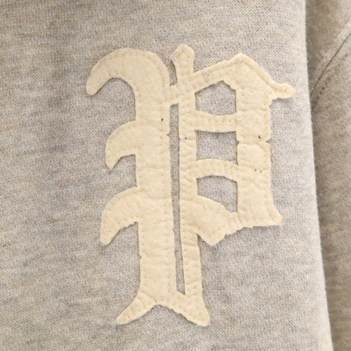 POLO RALPH LAUREN ポロラルフローレン 長袖 ハーフジップ スウェットパーカー M グレー 裏起毛 メンズ