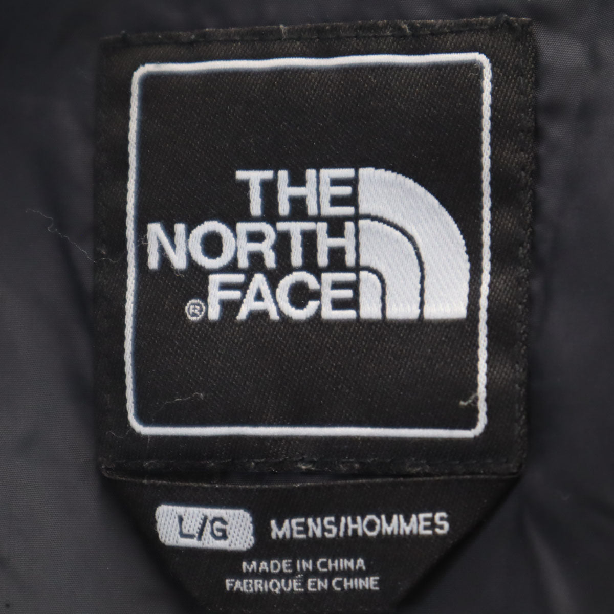 THE NORTH FACE ノースフェイス ナイロンジャケット L ブラック C847 アウトドア メンズ