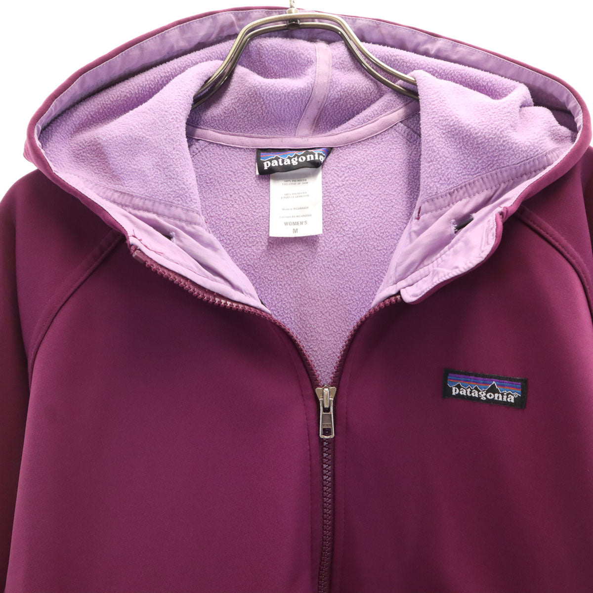 patagonia パタゴニア スロープスタイル ジャケット M パープル 29842F9 アウトドア 裏フリース レディース