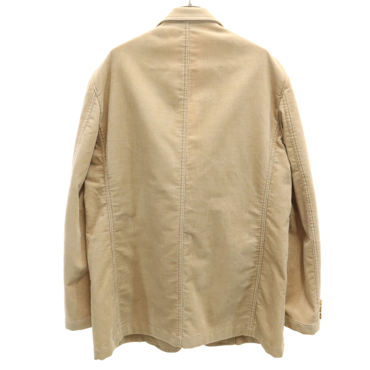 LANVIN LA COLLECTION ランバンコレクション 日本製 コーデュロイ テーラードジャケット 48 ベージュ メンズ