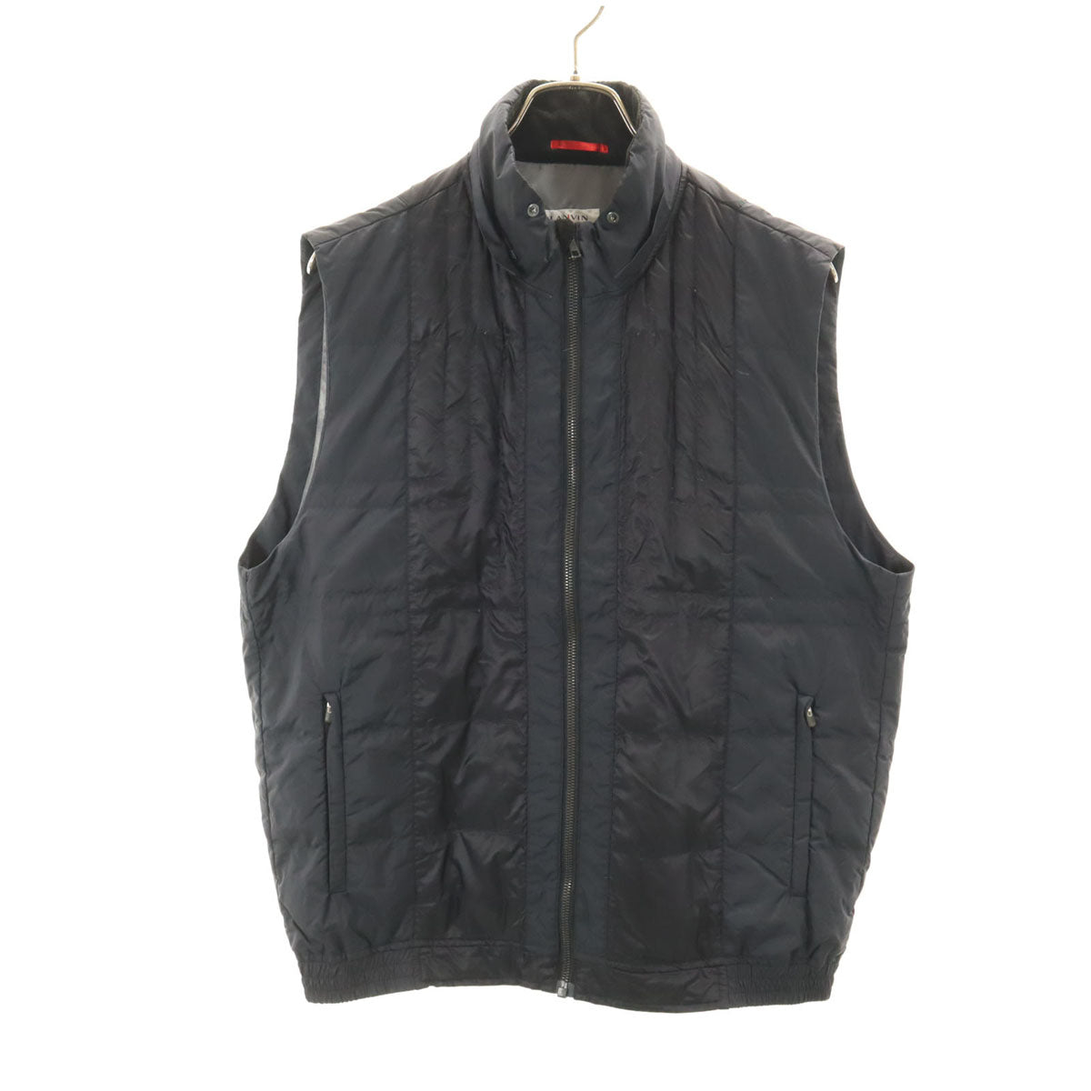 LANVIN SPORT ランバンスポール ダウンベスト 40 ブラック メンズ