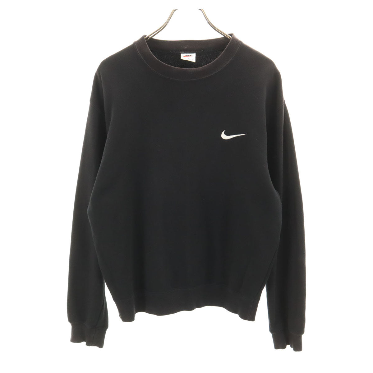 NIKE ナイキ 90s 00s オールド 長袖 スウェット トレーナー L ブラック メンズ
