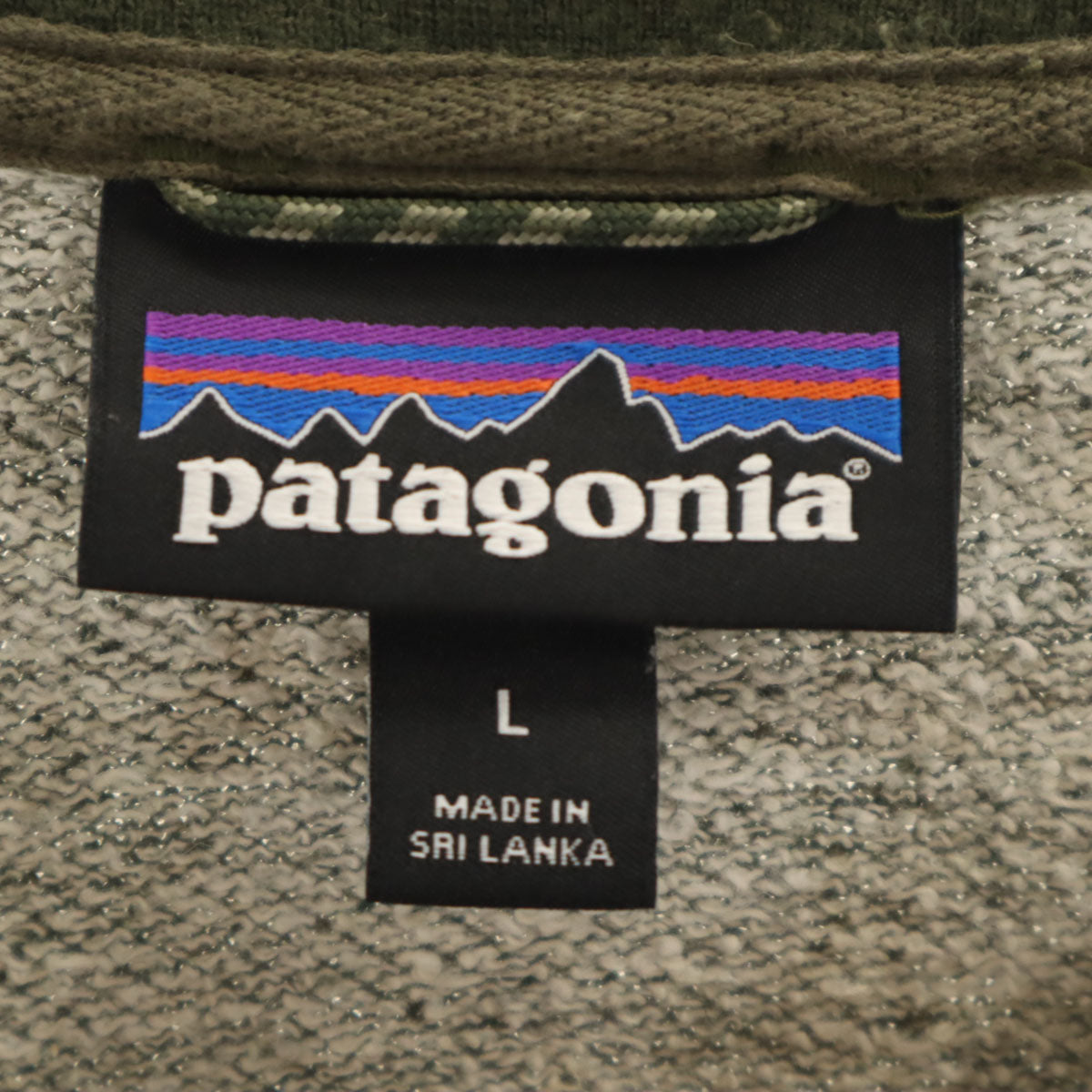 patagonia パタゴニア 長袖 スウェット トレーナー L カーキ 52610FA21 アウトドア メンズ